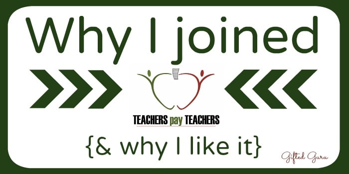 Why I joined Teachers Pay Teachers